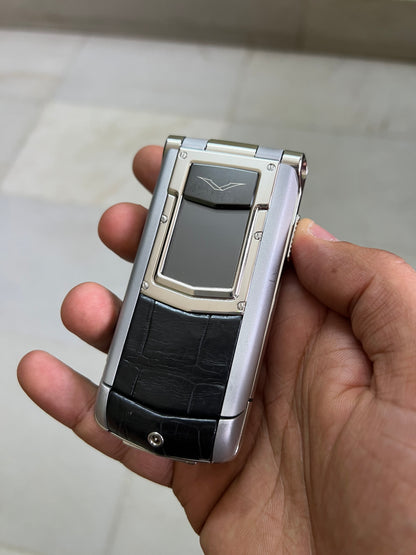 Vertu Constellation Ayxta Black Alligator Vintage Keypad Mobile