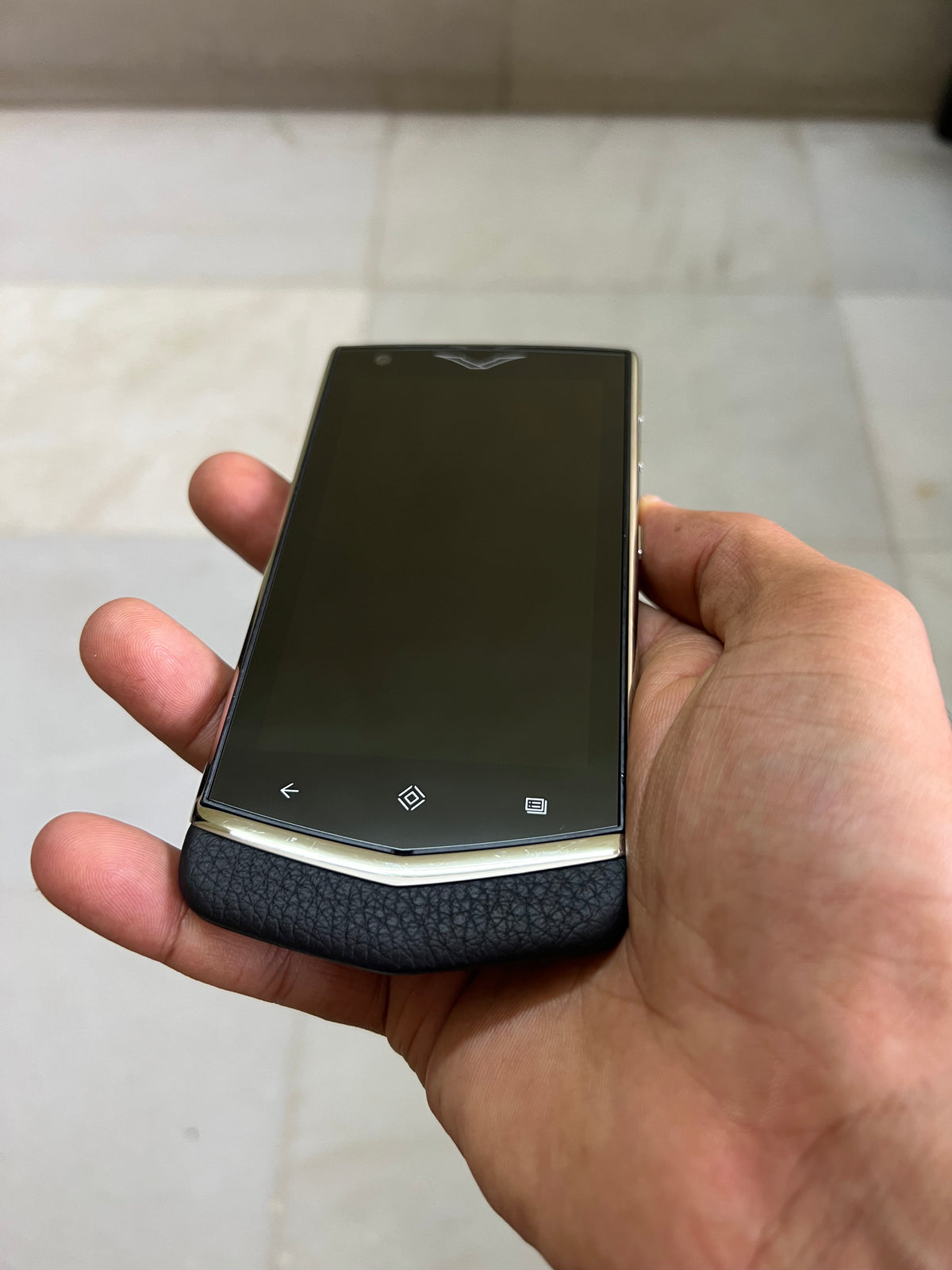 Vertu Constellation V Black Android Mobile