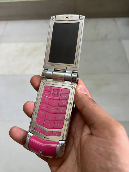 Vertu Constellation Ayxta Pink Keypad Handset