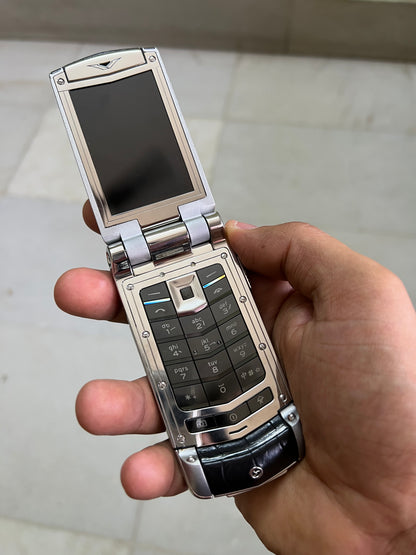 Vertu Constellation F Ayxta Black Alligator Diamond Luxury Keypad Mobile