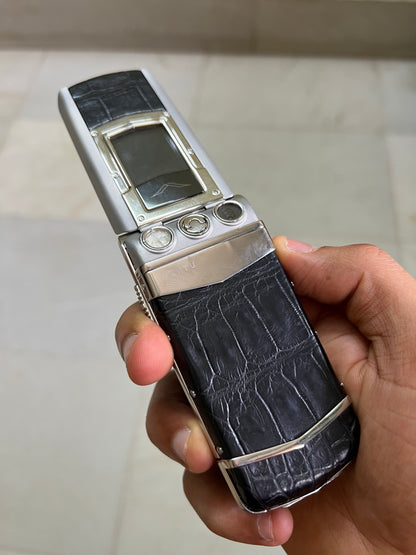 Vertu Constellation Ayxta Black Alligator Vintage Keypad Mobile
