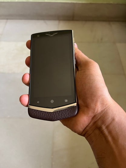Vertu Constellation V Brown Mobile Phone