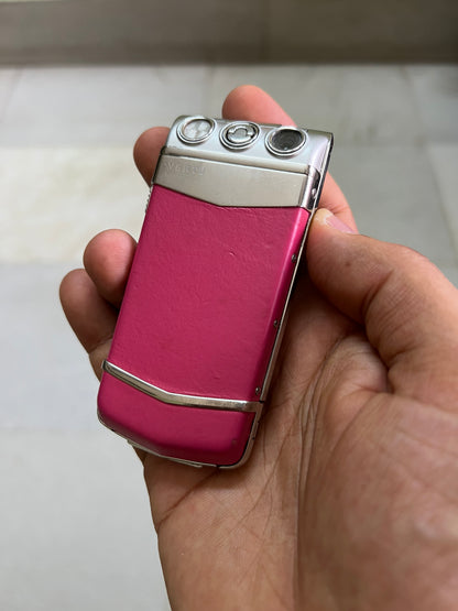 Vertu Constellation Ayxta Pink Keypad Handset