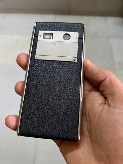 Vertu Aster T Black Calf Leather Android Mobile