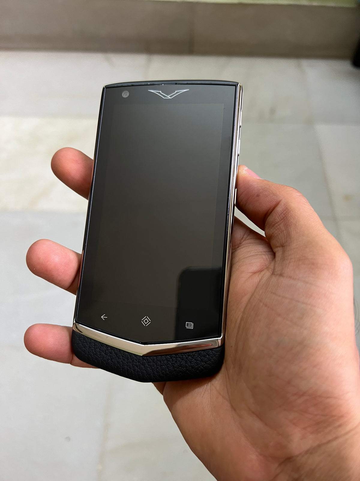 Vertu Constellation V Black Android Mobile