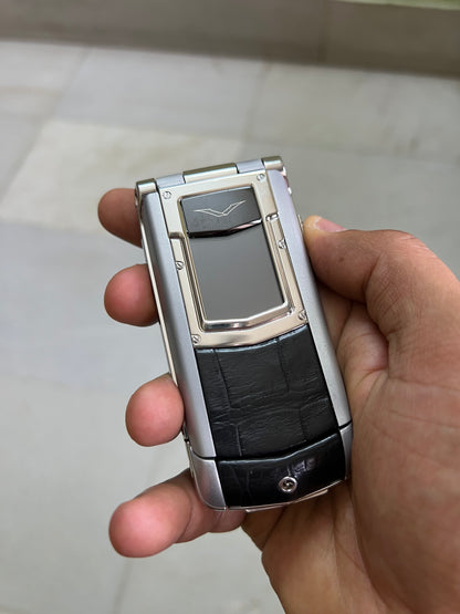 Vertu Constellation Ayxta Black Alligator Vintage Keypad Mobile