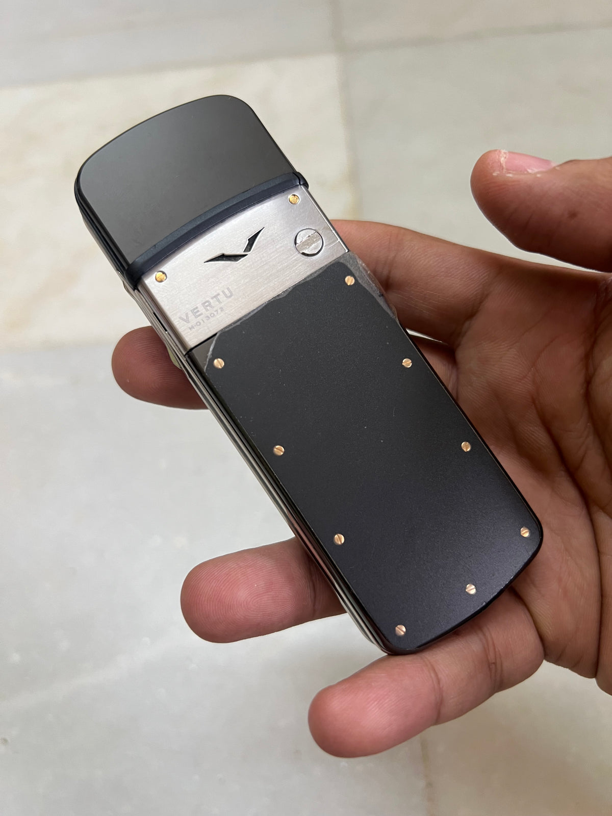 Vertu Signature M Stainless Steel Luxury Keypad Mobile