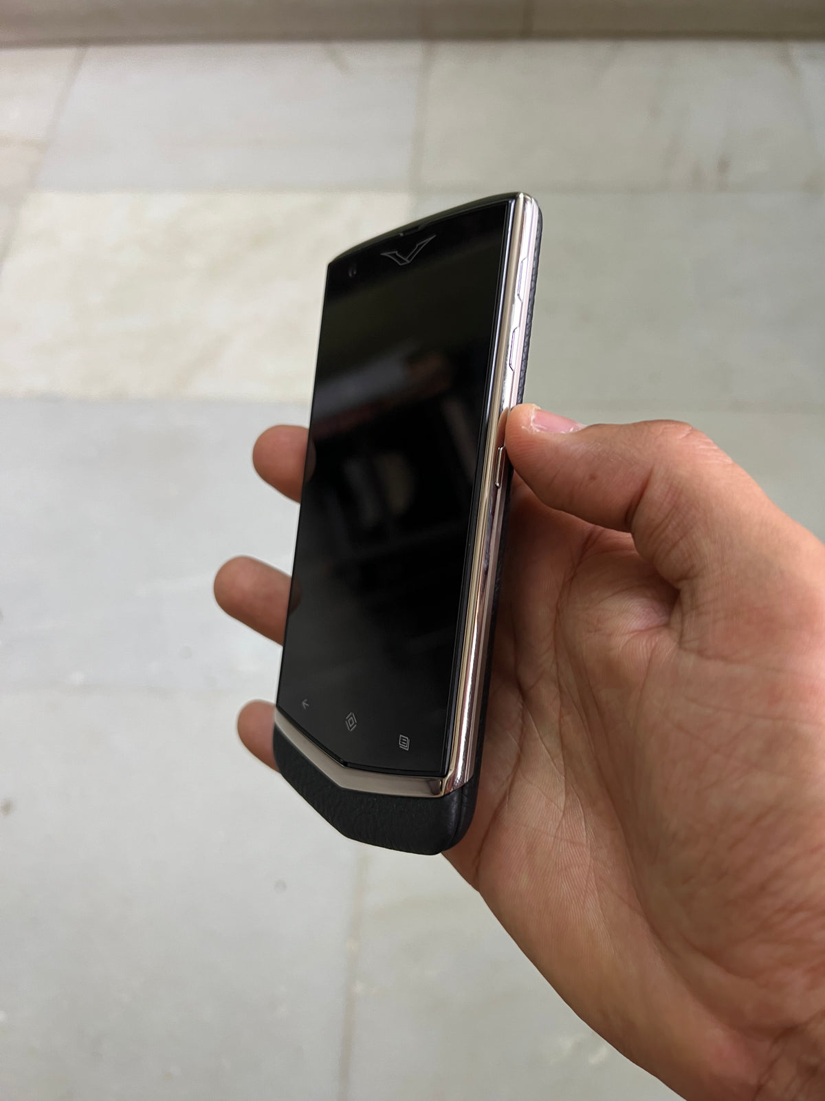 Vertu Constellation V Black Android Mobile