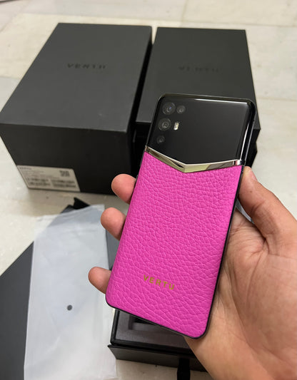 Ivertu Calfskin 5G Android Smartphone – Pink