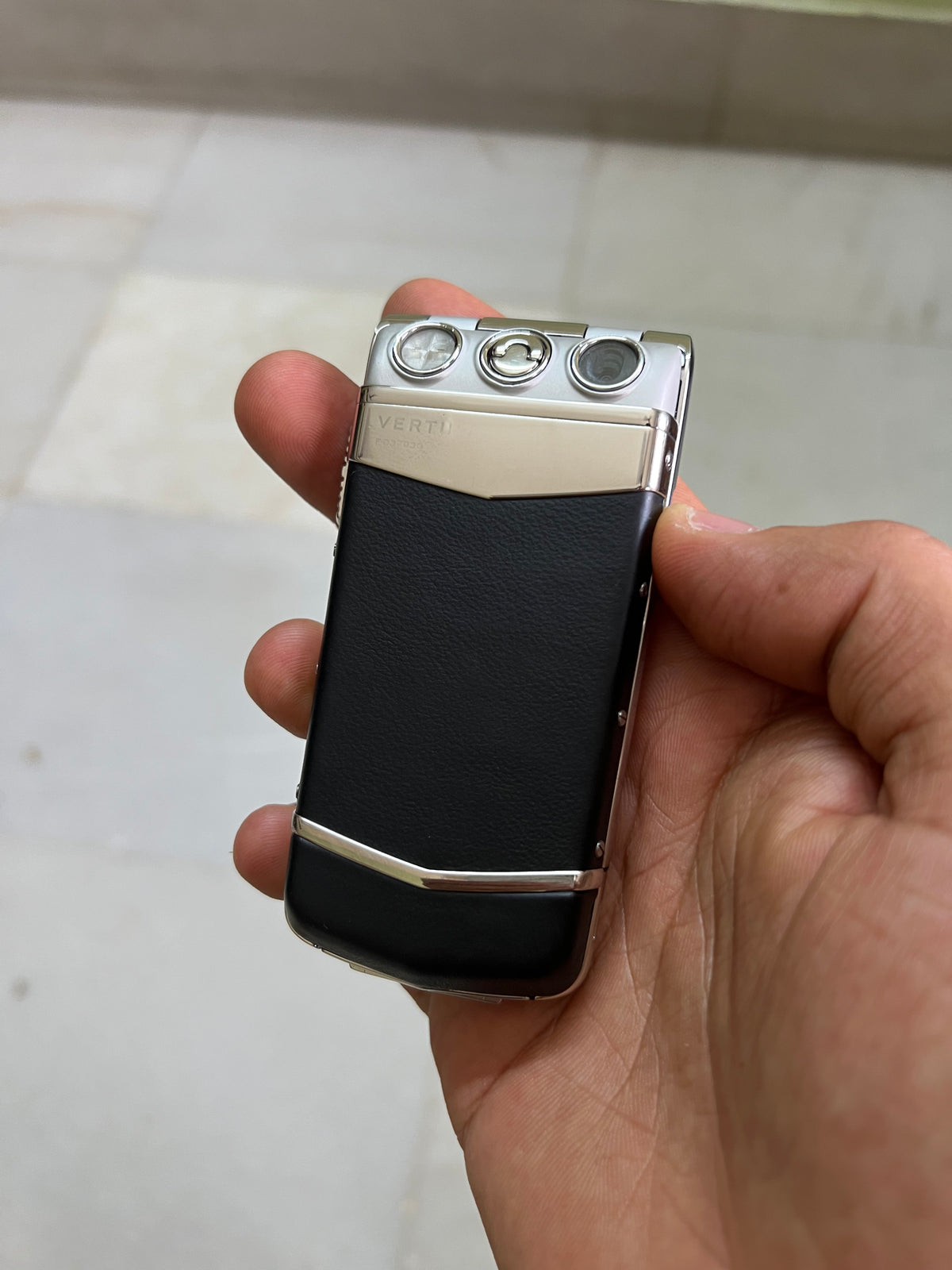 Product Name: Vertu Constellation Ayxta Black Flip Keypad Mobile