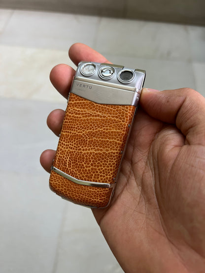 Vertu Constellation Ayxta Orange Keypad Mobile