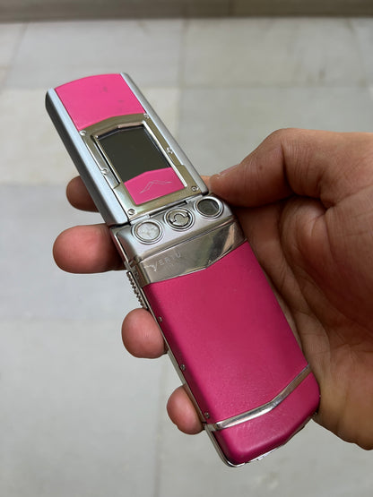 Vertu Constellation Ayxta Pink Keypad Handset