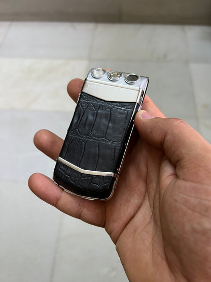 Vertu Constellation Ayxta Black Alligator Vintage Keypad Mobile