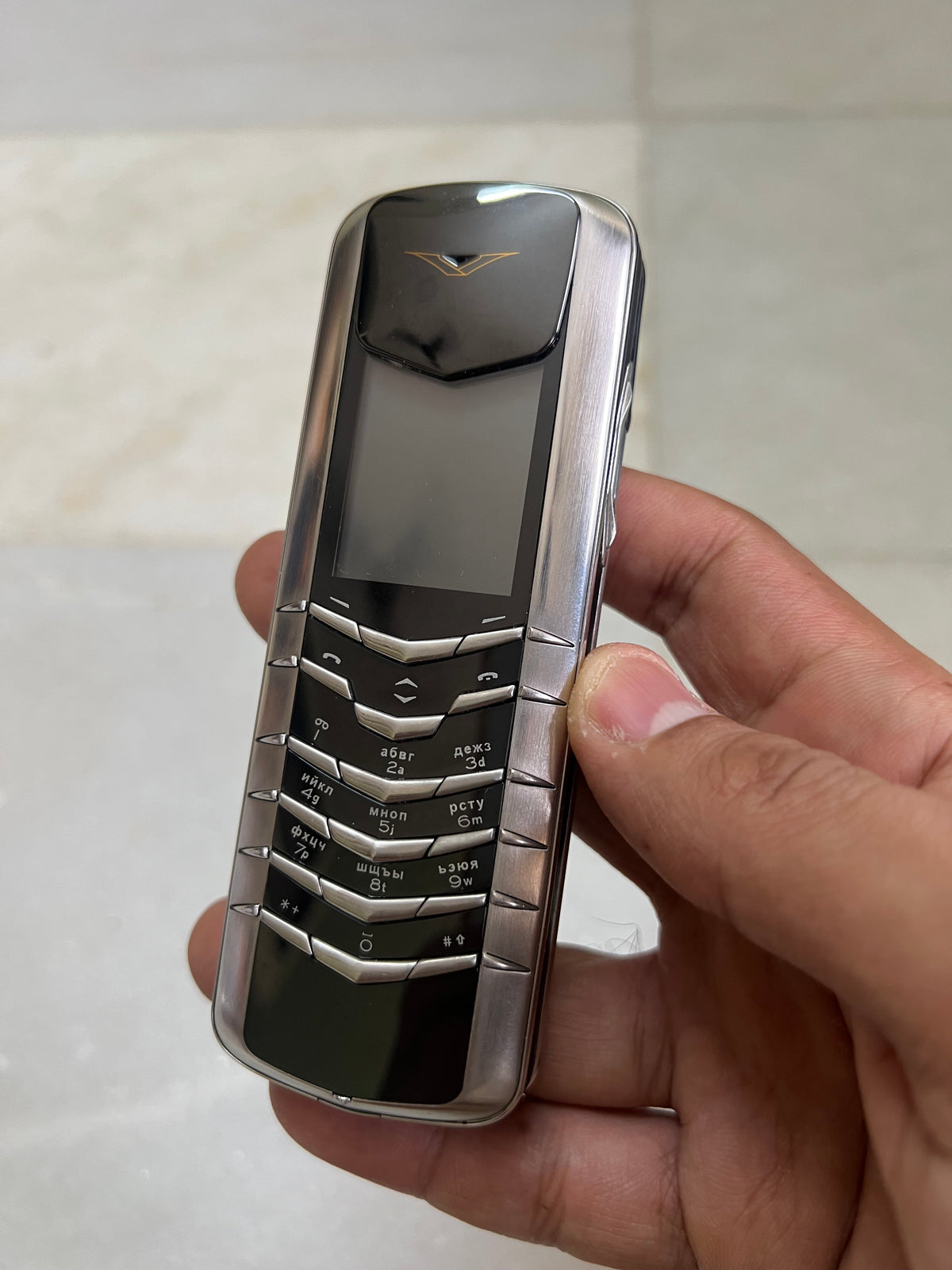 Vertu Signature M Stainless Steel Luxury Keypad Mobile