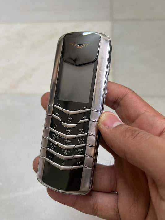 Vertu Signature M Stainless Steel Luxury Keypad Mobile