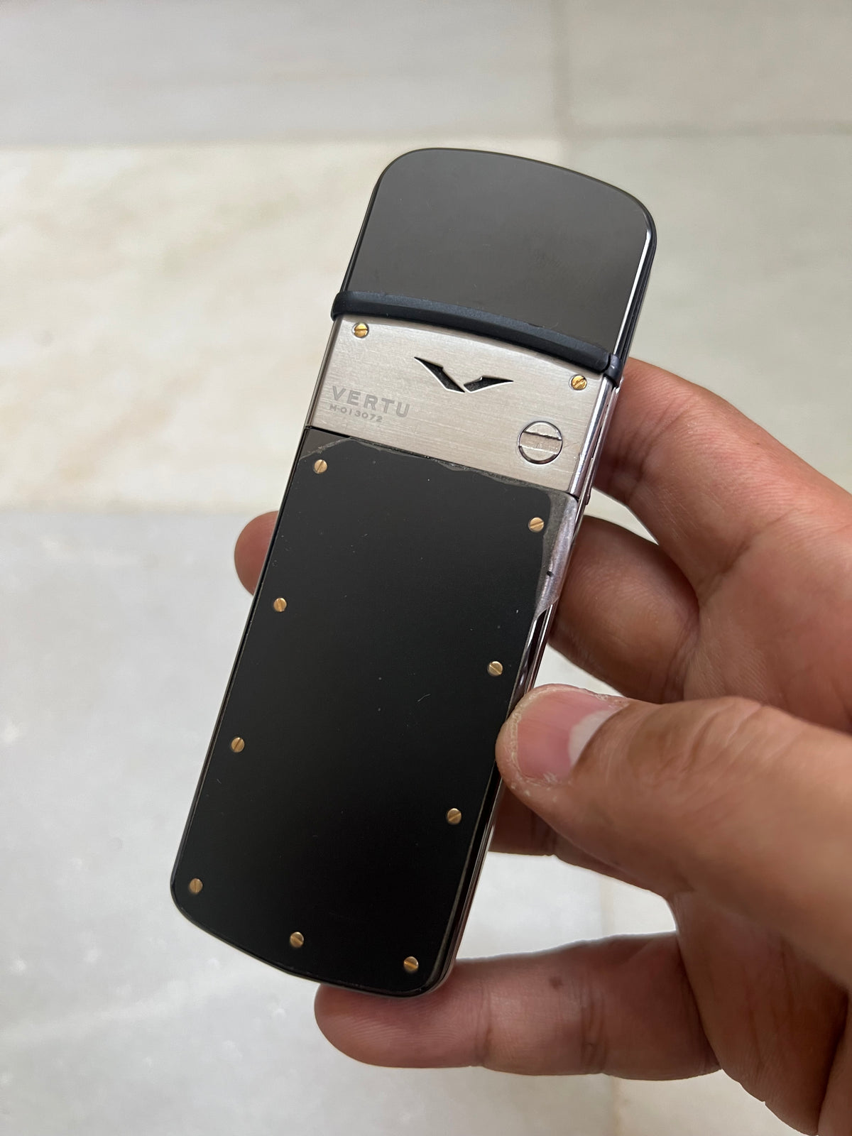Vertu Signature M Stainless Steel Luxury Keypad Mobile