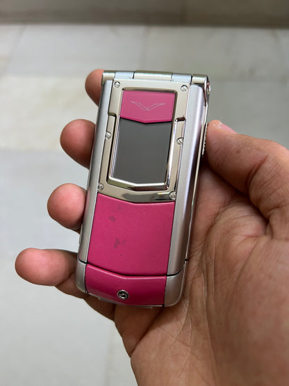 Vertu Constellation Ayxta Pink Keypad Handset