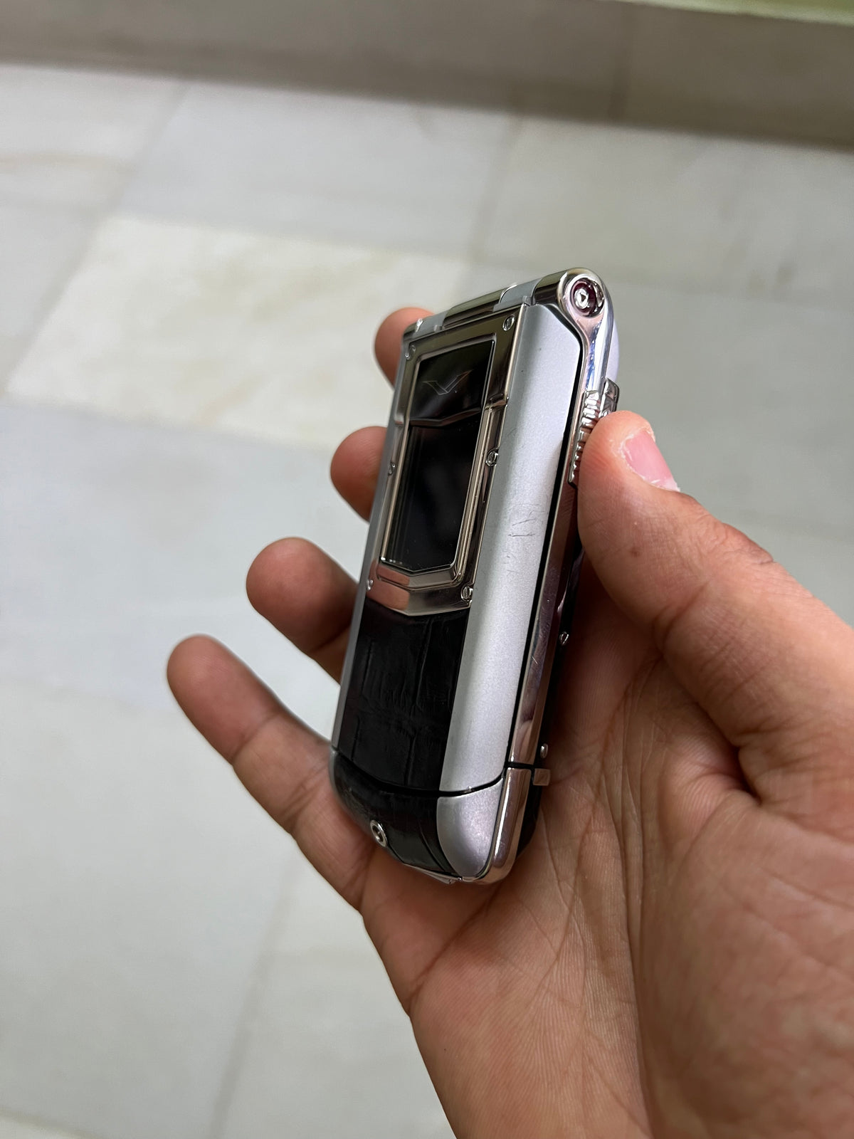 Vertu Constellation Ayxta Black Alligator Vintage Keypad Mobile
