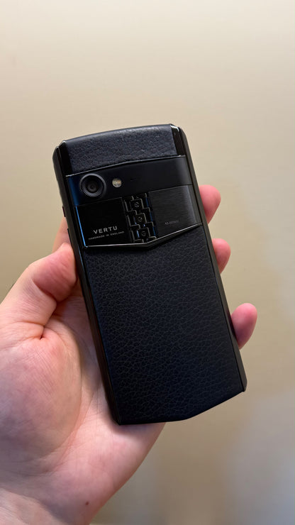 VERTU ASTER P Calf Jade Black Business Luxury Mobile Phone