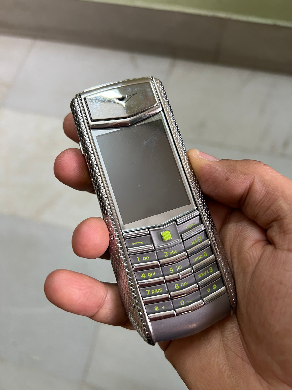 Vertu  Ascent Ti Neon Keypad Mobile