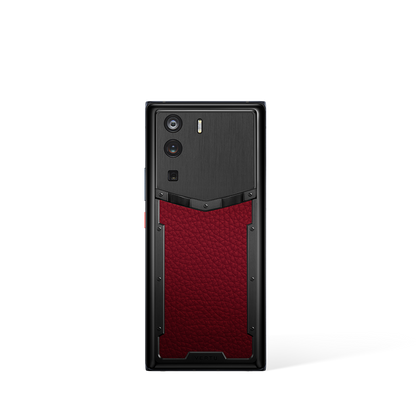 VERTU METAVERTU Curve 5G Web3 Smartphone – Grained Calfskin Leather Luxury Phone