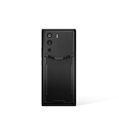 VERTU METAVERTU Curve 5G Web3 Smartphone – Grained Calfskin Leather Luxury Phone