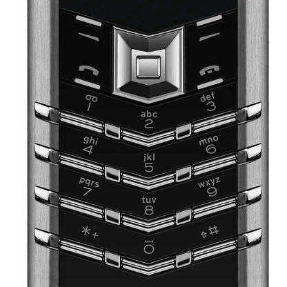 Vertu Signature S Black Silver Luxury Mobile Phone