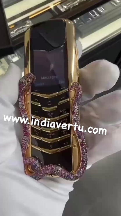 VERTU SIGNATURE COBRA LIMITED EDITION KEYPAD PHONE