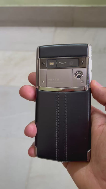 Vertu Signature Touch Black Leather Android Mobile