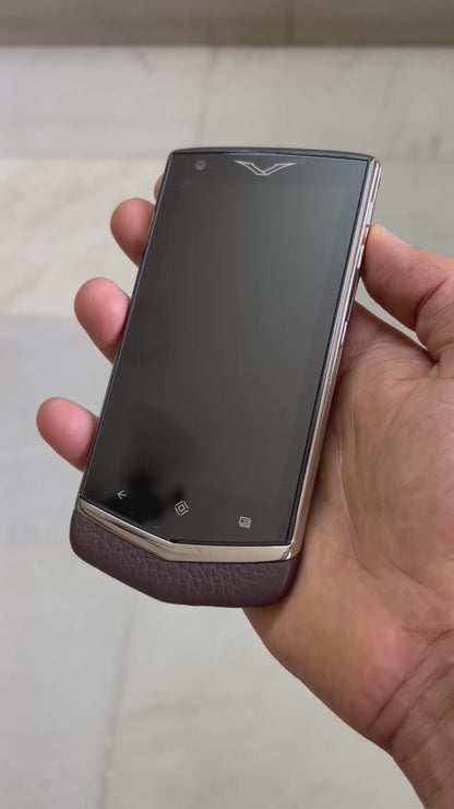Vertu Constellation V Brown Mobile Phone