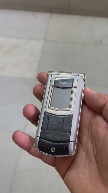 Vertu Constellation Ayxta Black Alligator Vintage Keypad Mobile