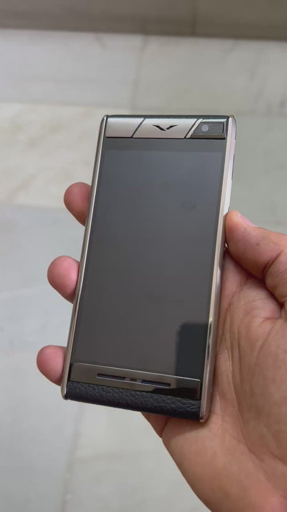Vertu Aster T Black Calf Leather Android Mobile