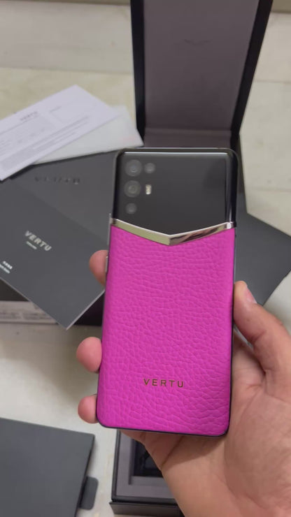 Ivertu Calfskin 5G Android Smartphone – Pink