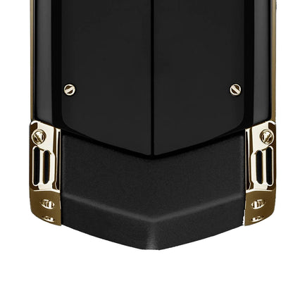 هاتف Vertu Signature من الذهب الحقيقي عيار 18 قيراطًا بلوحة مفاتيح من السيراميك الأسود